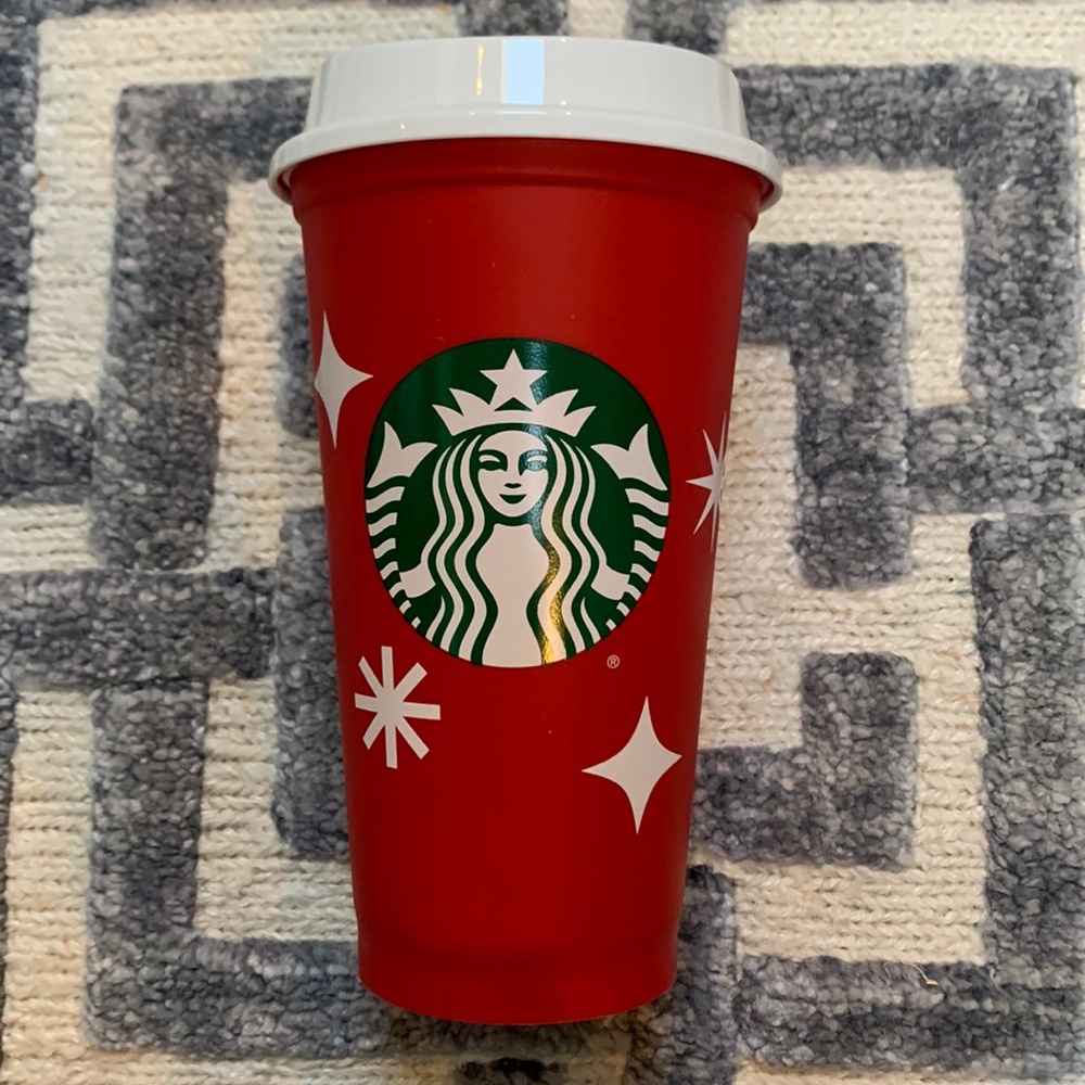 Starbucks 2022 red holiday cup